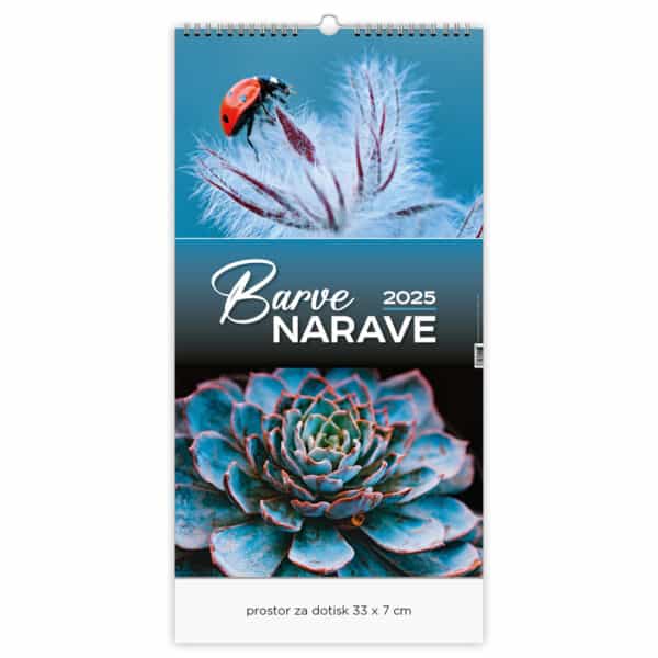 Koledar BARVE NARAVE 2025 - M