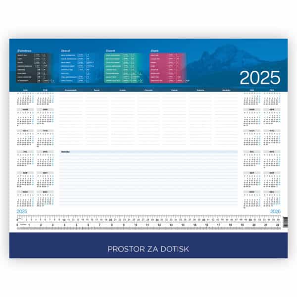KOLEDAR NAMIZNA PODLOGA 2025 – M