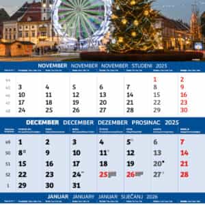 KOLEDAR POSLOVNA SLOVENIJA 2025 – M - Image 13