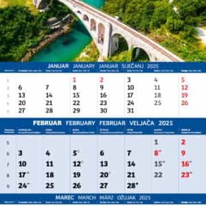KOLEDAR POSLOVNA SLOVENIJA 2025 – M - Image 3