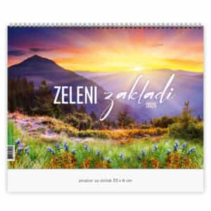 KOLEDAR ZELENI ZAKLADI SLOVENIJE (dvodelni) 2025 – M